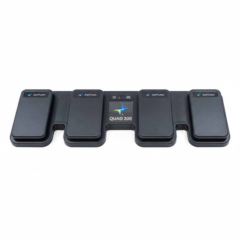 AirTurn Quad Bluetooth Foot Pedal